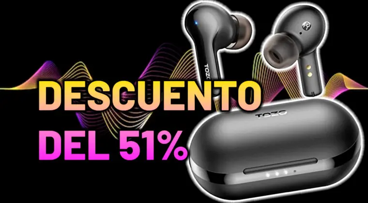Imagen de Consigue estos auriculares inalámbricos Tozo A2 a un precio rebajado
