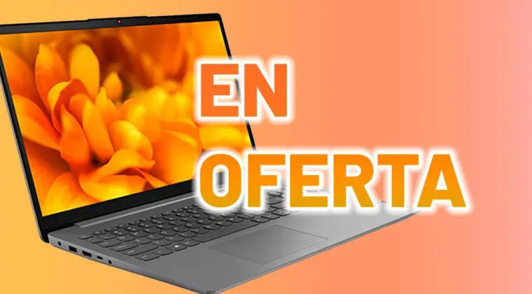 Imagen de Consigue este portátil de Lenovo con una rebaja del 23% sobre su precio base