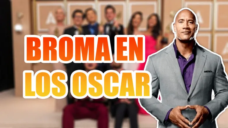 oscar 2023 Emily blunt Dwayne Johnson