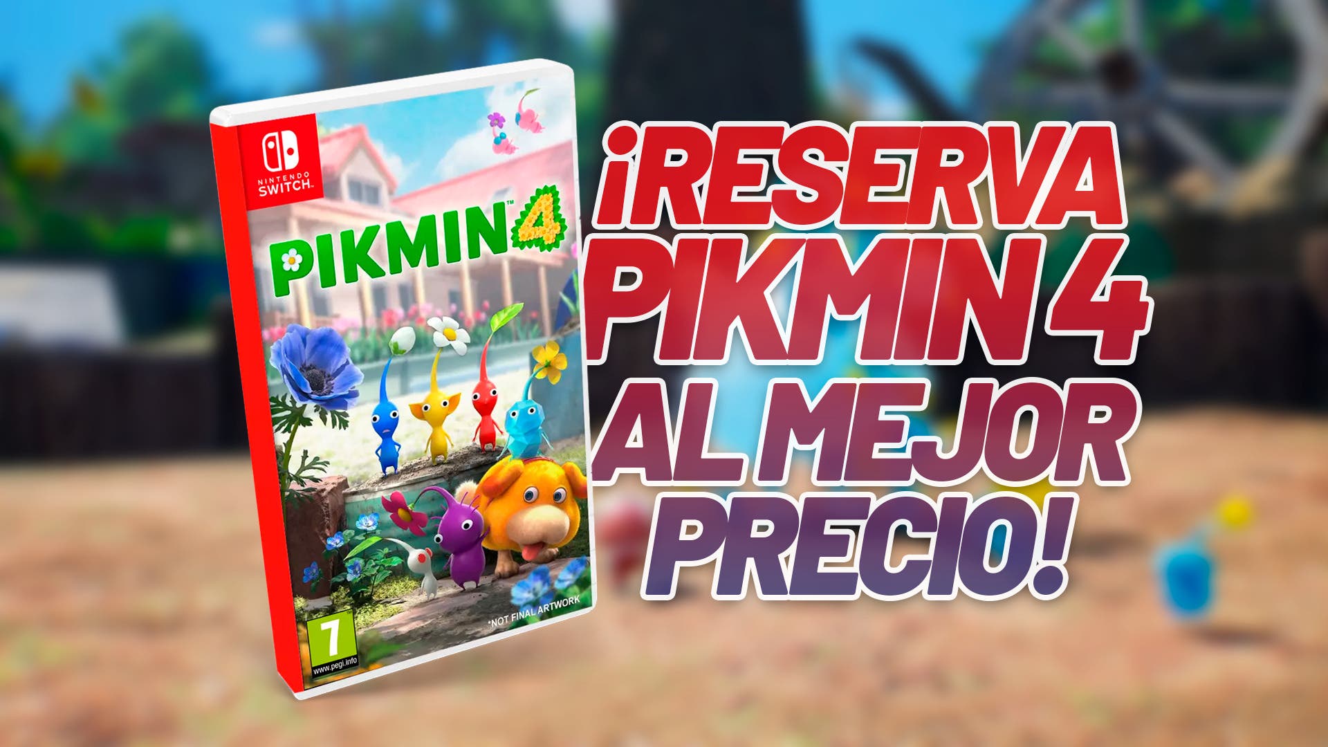 Book Pikmin 4 at the best price with this Amazon offer