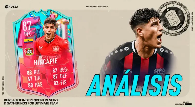 Imagen de FIFA 23: análisis de Hincapié FUT Birthday. ¿Gran defensor pese a ser gratuito?