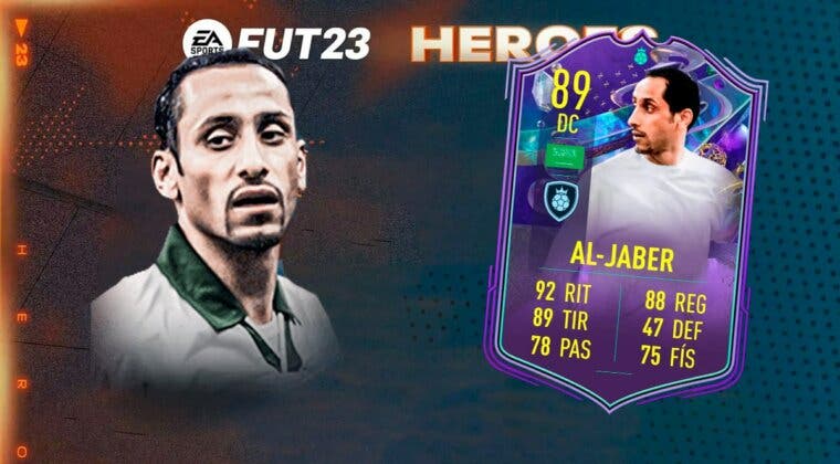Imagen de FIFA 23: ¿Merece la pena Sami Al Jaber Fantasy FUT Heroes? + Solución del SBC