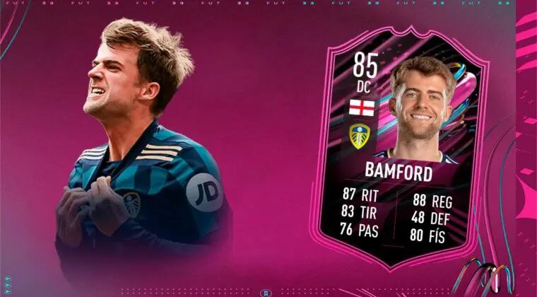 Imagen de FIFA 23: ¿Merece la pena Patrick Bamford FUT Ballers? + Solución del SBC