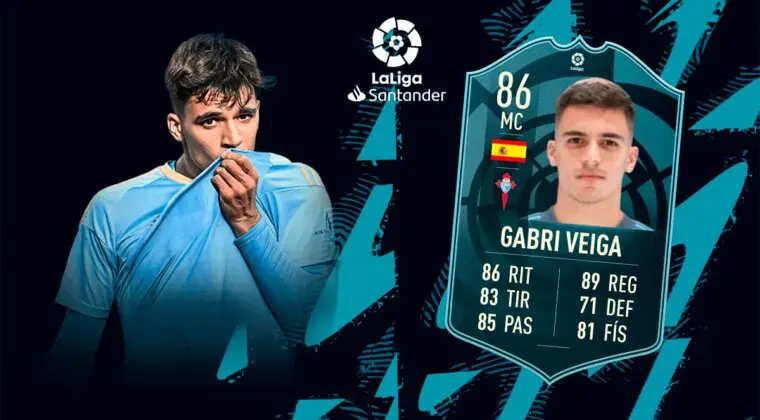 Imagen de FIFA 23: ¿Merece la pena Gabri Veiga POTM de LaLiga Santander? + Solución del SBC
