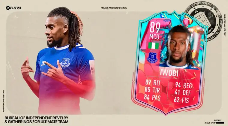 Imagen de FIFA 23: ¿Merece la pena Alex Iwobi FUT Birthday? + Solución del SBC