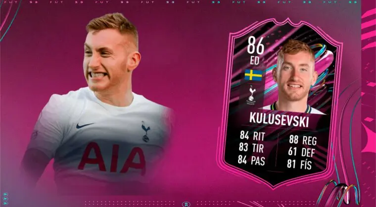 Imagen de FIFA 23: ¿Merece la pena Dejan Kulusevski FUT Ballers? + Solución del SBC