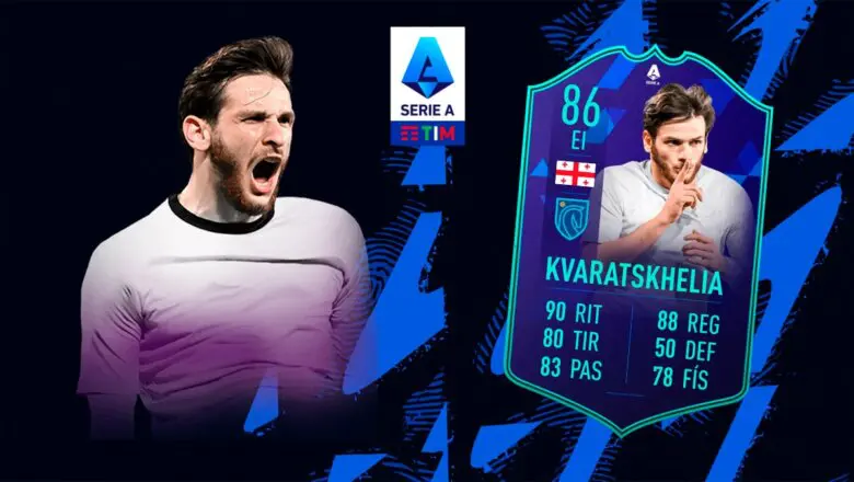 FIFA 23 Ultimate Team SBC Kvaratskhelia POTM Serie A febrero