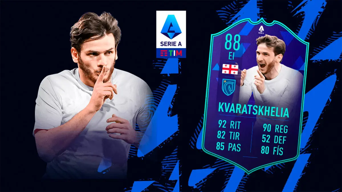 FIFA 23 Ultimate Team SBC Kvaratskhelia POTM Serie A marzo