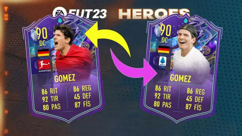 FIFA 23 Ultimate Team SBC Mario Gomez Fantasy FUT Heroes