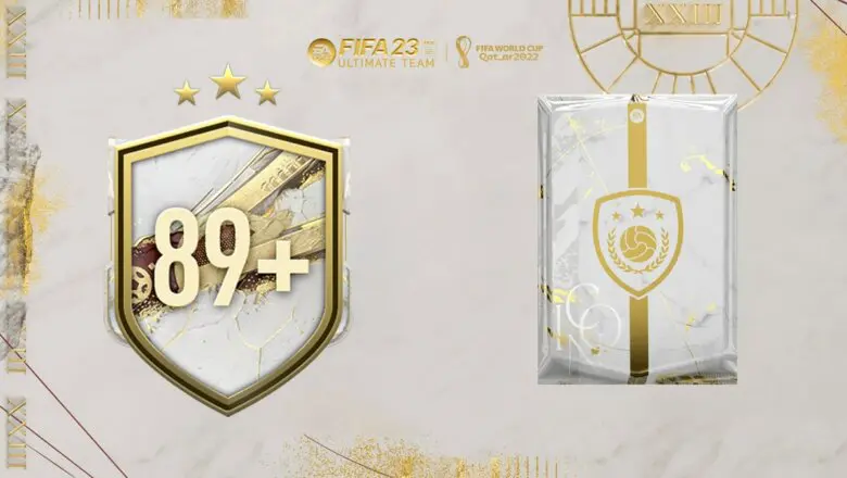 FIFA 23 Ultimate Team SBC Mejora de icono top o de la FIFA World Cup 89+