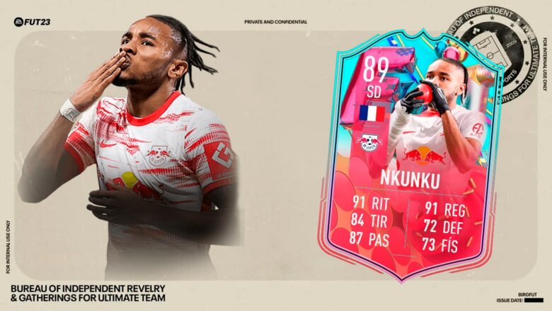 FIFA 23 Ultimate Team SBC Nkunku FUT Birthday