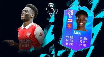 Imagen de FIFA 23: ¿Merece la pena Bukayo Saka POTM de la Premier League? + Solución del SBC