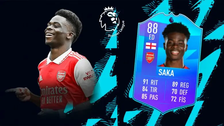 FIFA 23 Ultimate Team SBC Saka POTM Premier League marzo