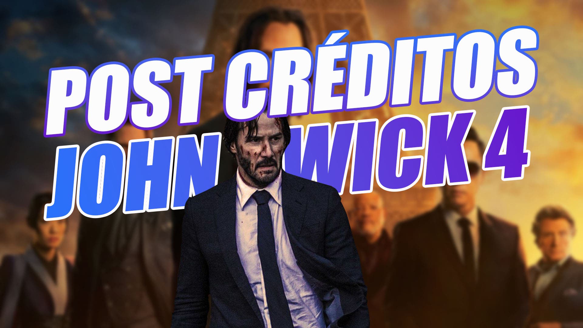 How many post-credits scenes does John Wick 4 have?