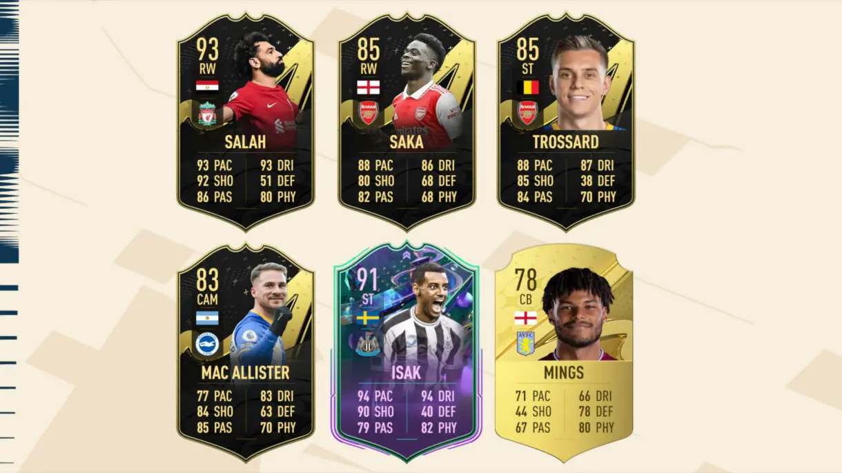 Mejores In Form FIFA 23 Ultimate Team de los nominados al POTM Premier League de marzo (más Fantasy FUT de Isak y oro de Mings)