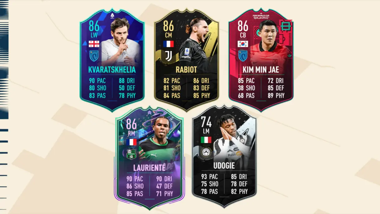 Mejores cartas nominados POTM Serie A marzo FIFA 23 Ultimate Team