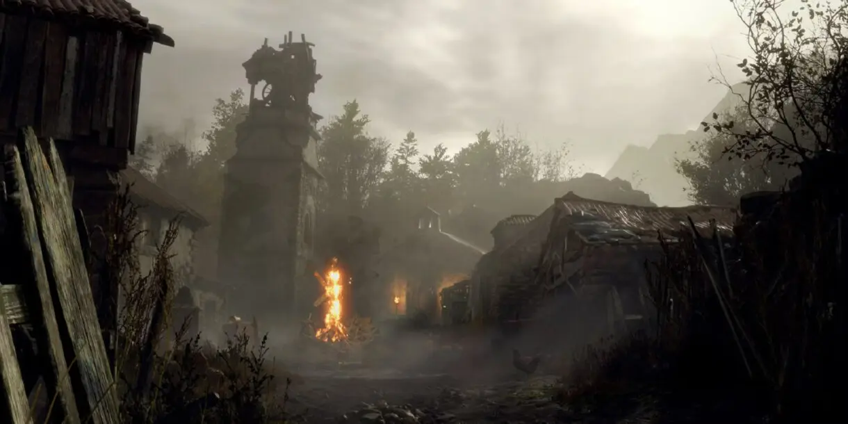 resident evil 4 remake entorno