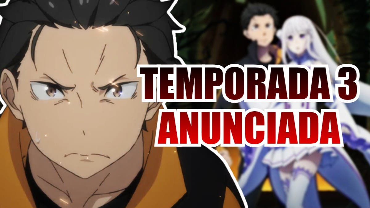 Re:Zero - Terceira temporada anunciada! Novo teaser e imagem divulgadas