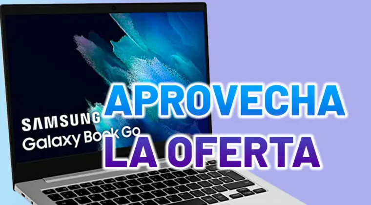 Imagen de Mira este portátil Samsung Galaxy Book Go que cuenta con un interesante descuento