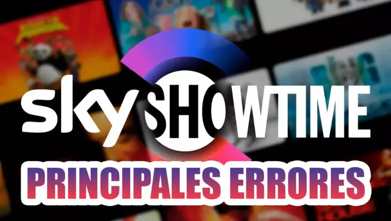 SkyShowtime errores
