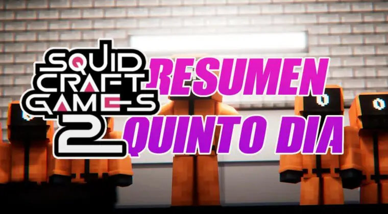 Imagen de Squid Craft Games 2: Resumen y muertes del quinto día