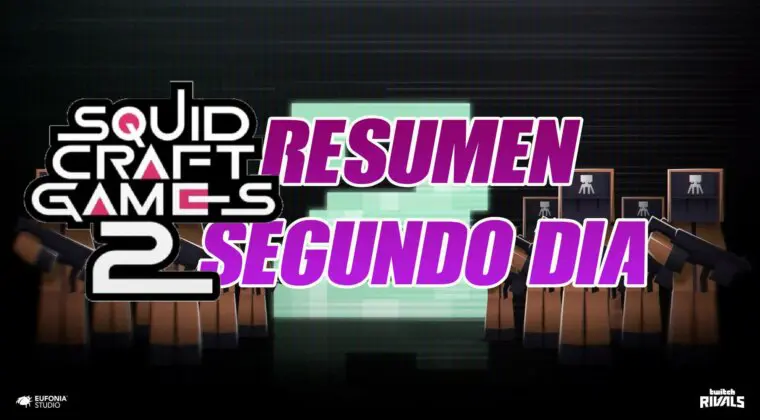 Imagen de Squid Craft Games 2: Resumen y muertes del segundo día