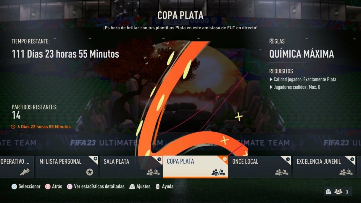 Amistoso Copa Plata FIFA 23 Ultimate Team