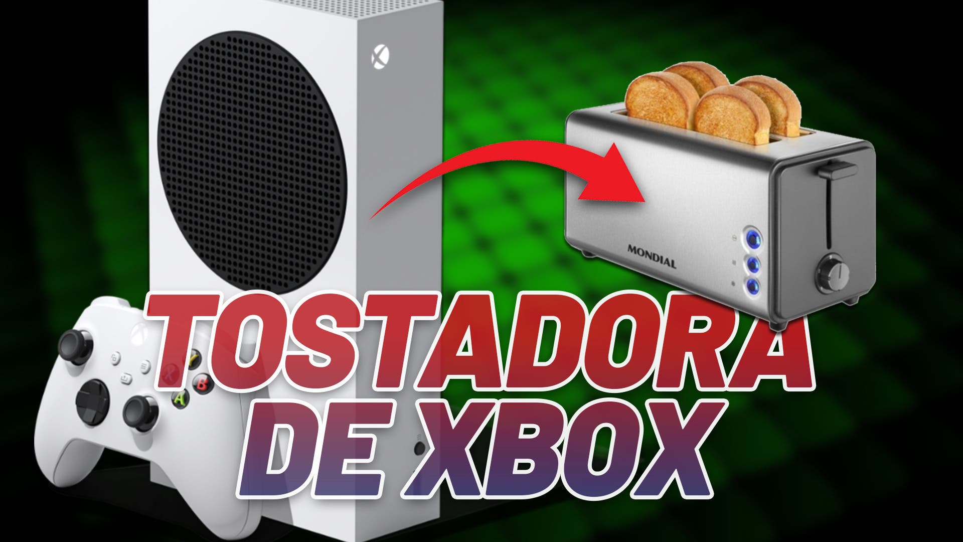 Microsoft ha lanzado una tostadora con forma de Xbox Series S para