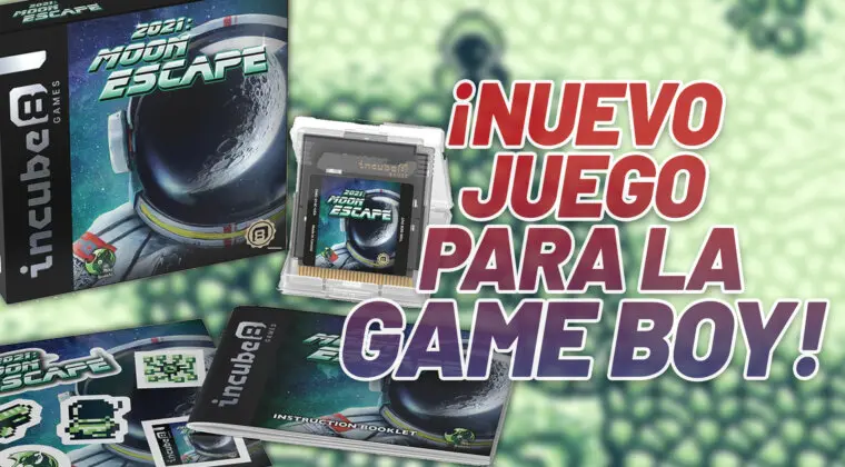 Imagen de Ya disponible 2021: Moon Escape, un nuevo juego para la Game Boy original; ¡y en formato físico!