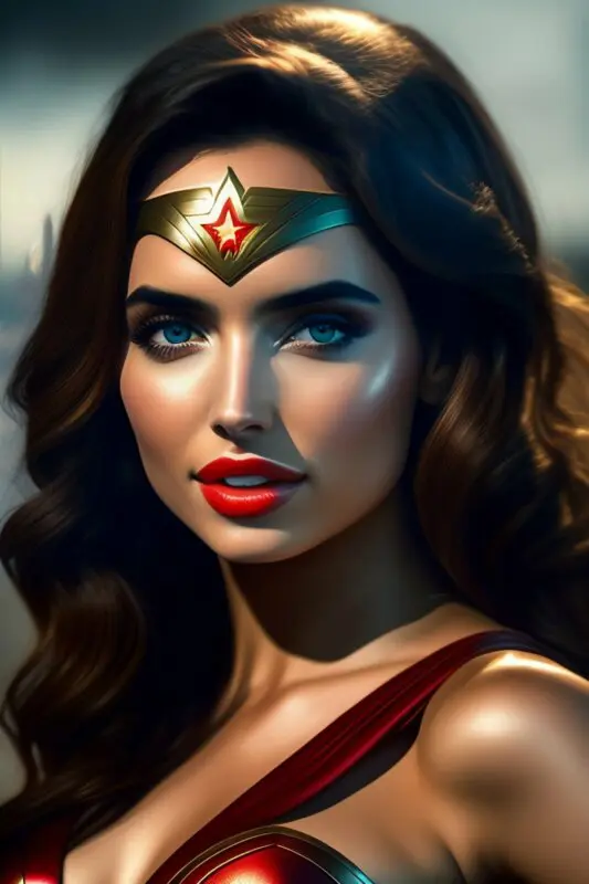 ana de armas como wonder woman