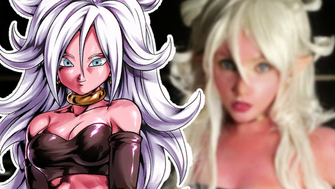 Dragon Ball Una Cosplayer Se Transforma Por Completo En La Androide 21 