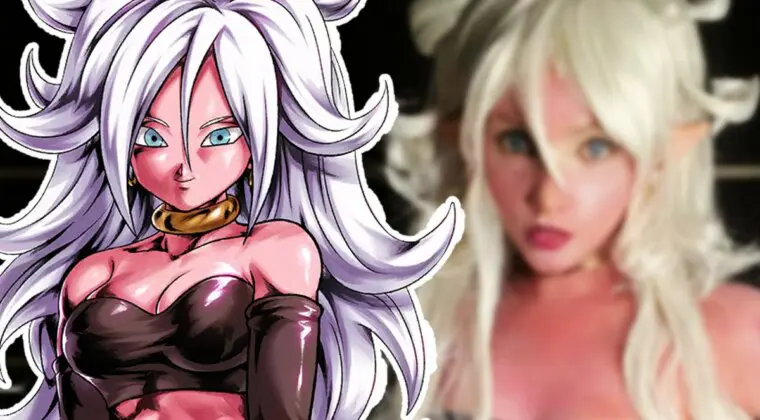 Imagen de Dragon Ball: Una cosplayer se transforma por completo en la Androide 21