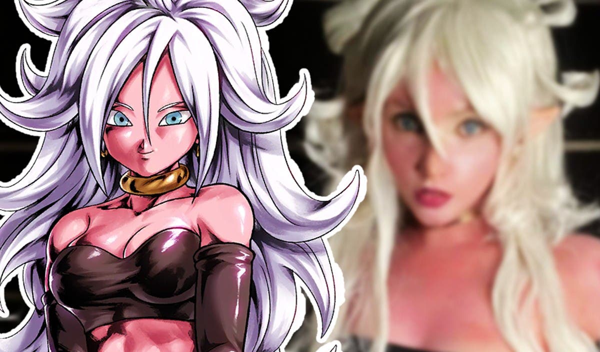 Dragon Ball: A cosplayer completely transforms into Android 21