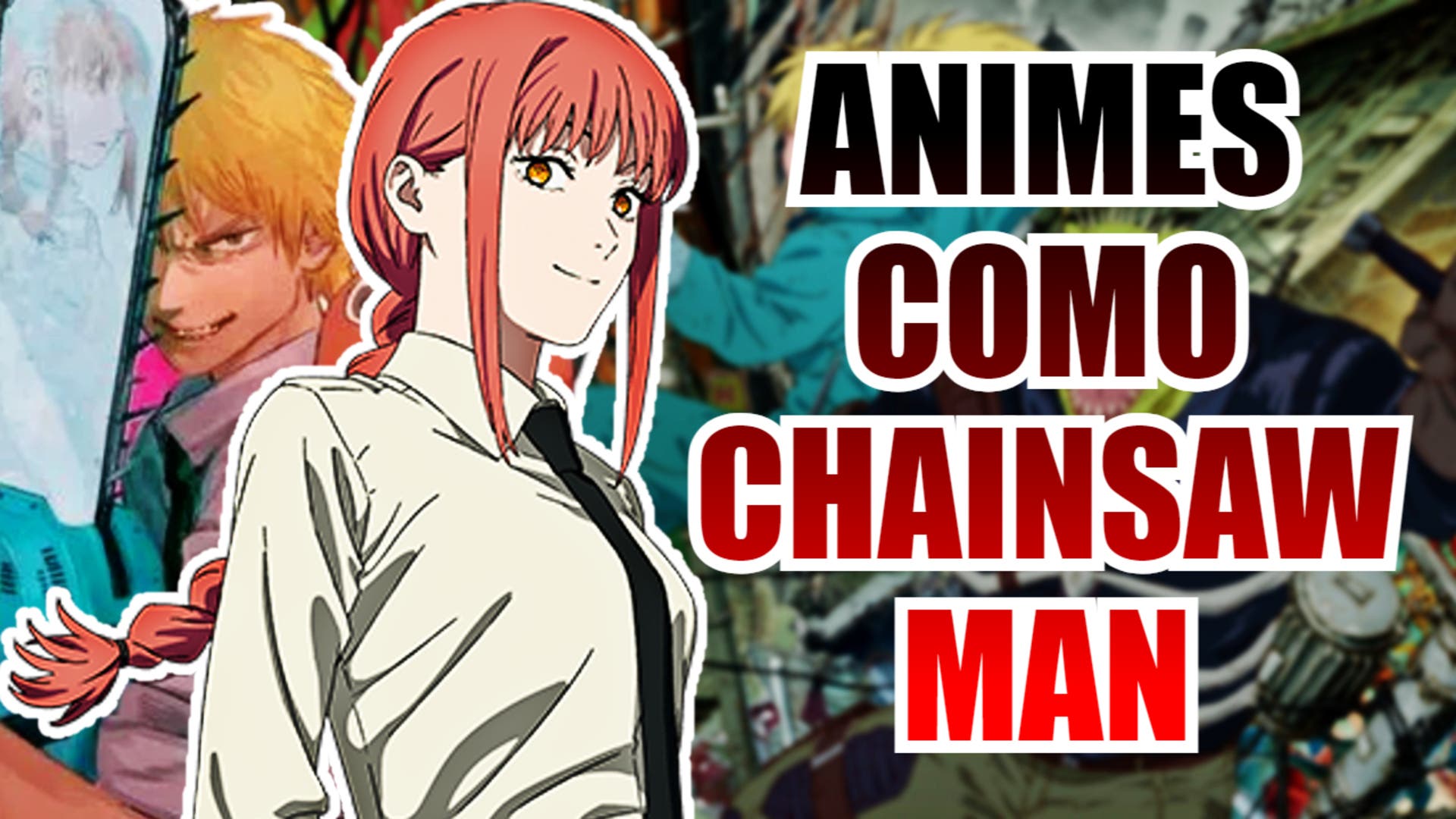 7 animes para quem gostou de Chainsaw Man