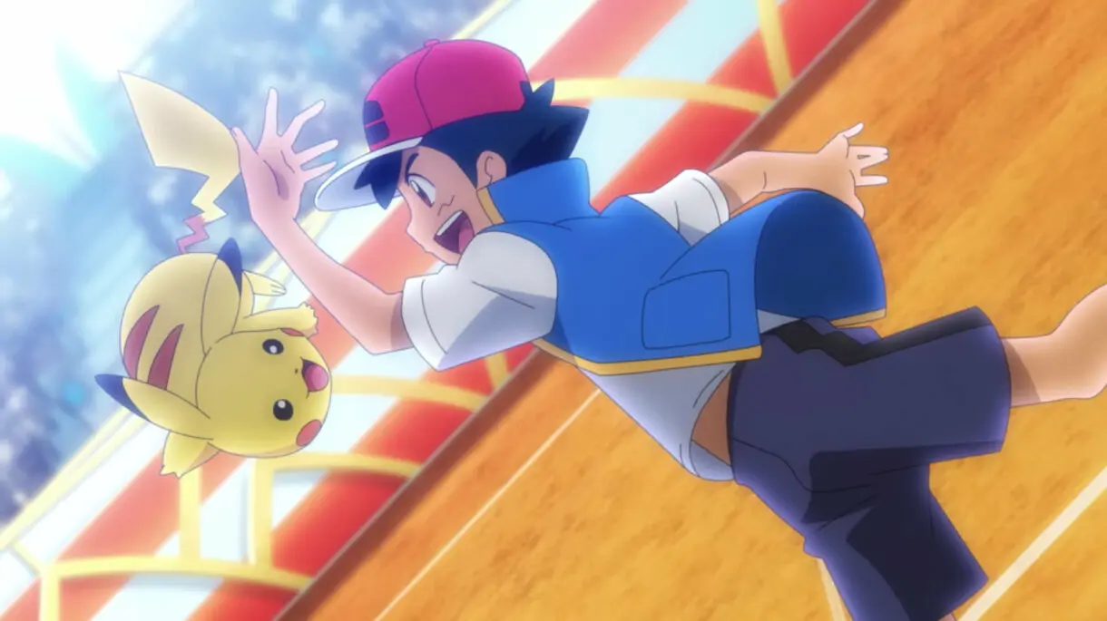 Ash y Pikachu