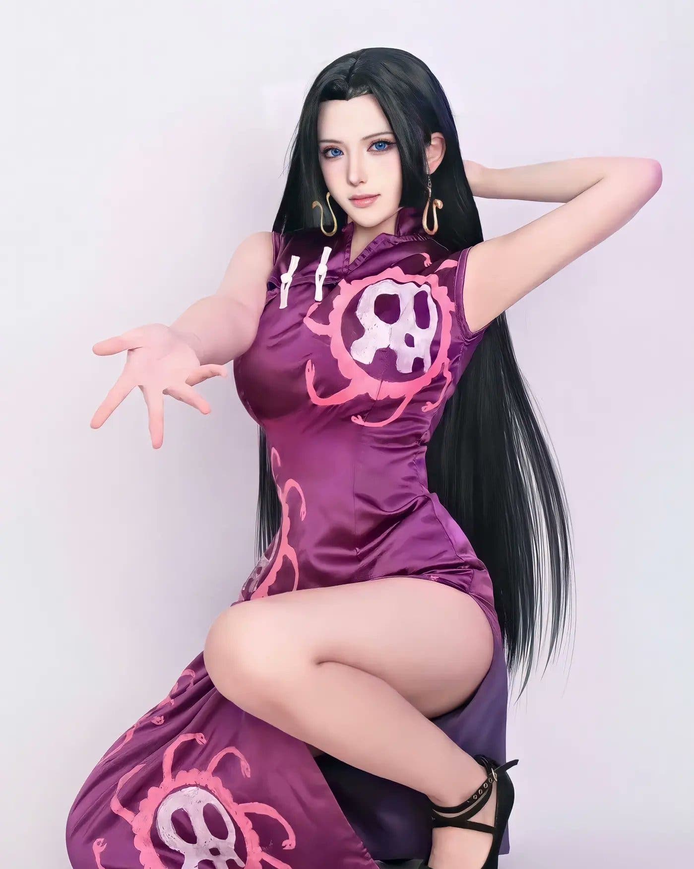 One Piece This Boa Hancock Cosplay Is So Spectacular It Doesnt Even Look Real Globe Live Media 