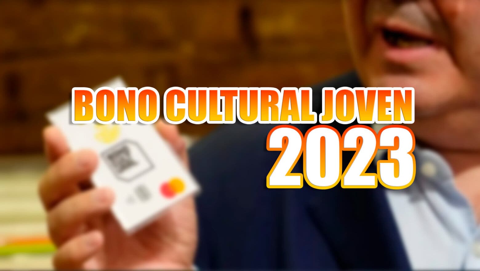 Bono cultural joven 2023