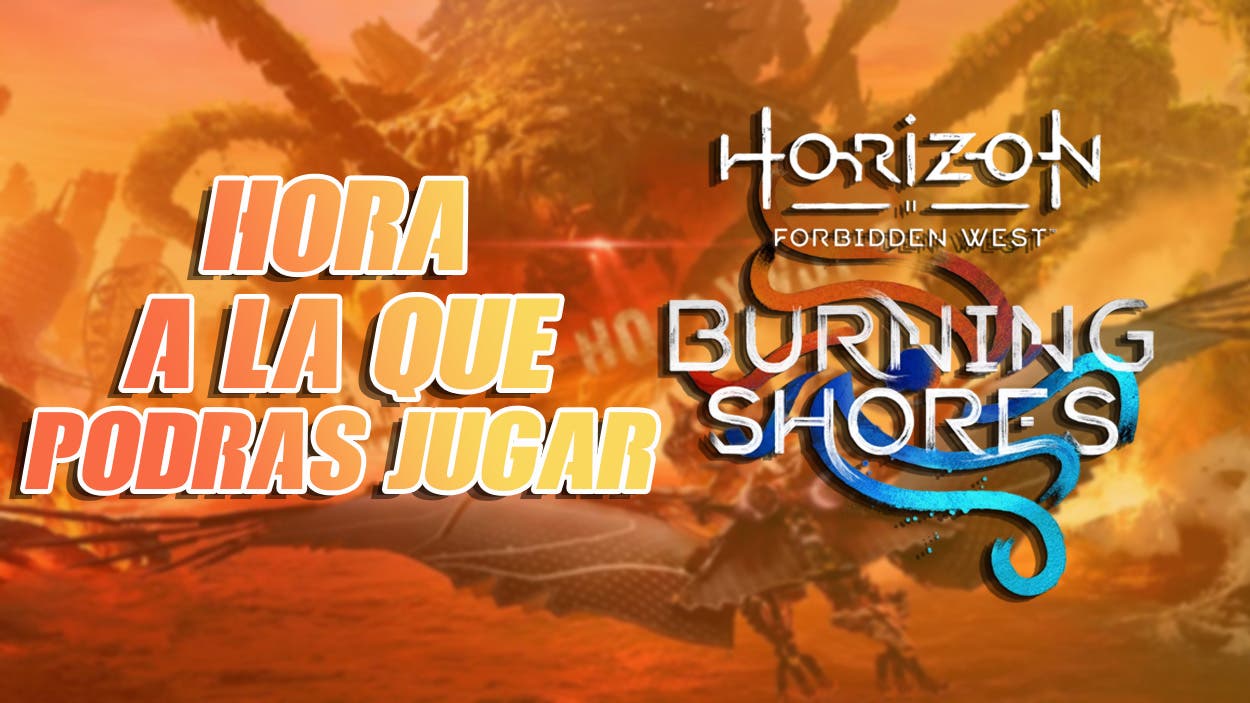 Are you looking forward to Horizon Forbidden West: Burning Shores?  Well you can play it from this hour