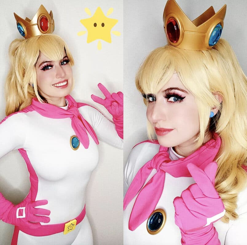 Princesa Peach cosplay
