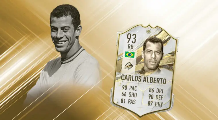 Imagen de FIFA 23: review de Carlos Alberto Icono Prime. ¿Carta muy interesante o poco especial?