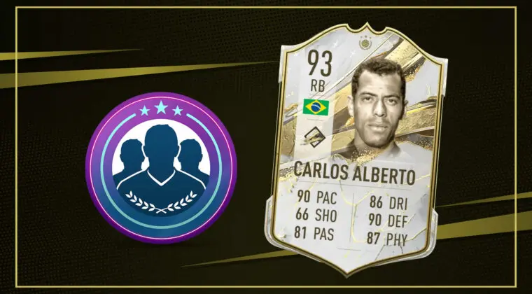 Imagen de FIFA 23: Carlos Alberto Icono Prime está disponible vía SBC (y puede jugar como central)