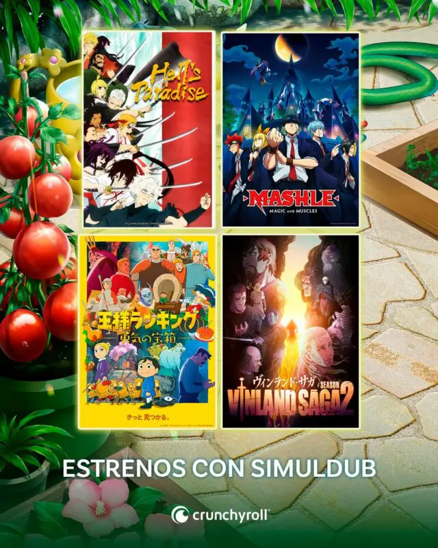 Crunchyroll simuldub castellano