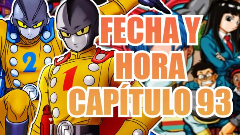 dragon ball super fecha y hora capitulo 93