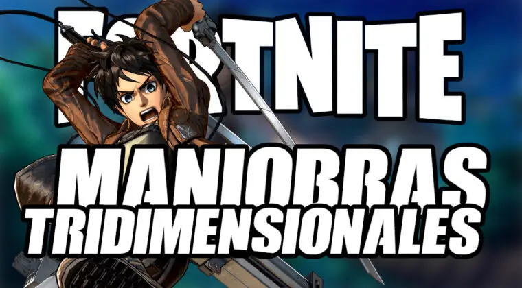 Imagen de Fortnite: cómo conseguir el equipo de maniobras tridimensionales y lanzas relámpago de Attack on Titan