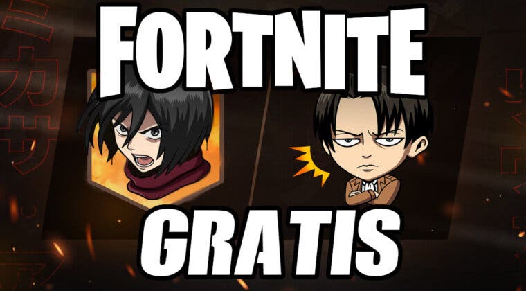 Imagen de Fortnite: cómo conseguir 2 recompensas gratis de Levi y Mikasa de Attack on Titan