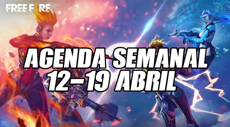Imagen de Nueva Agenda Semanal de Free Fire (12-19 abril) y todas las novedades que llegan al juego
