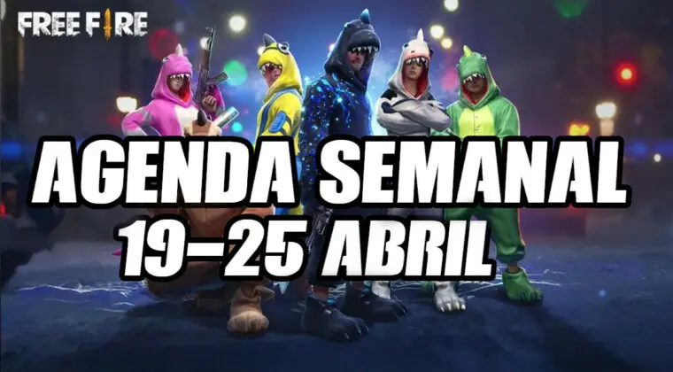 Imagen de Nueva agenda semanal de Free Fire (19-26 abril): estas son todas las novedades