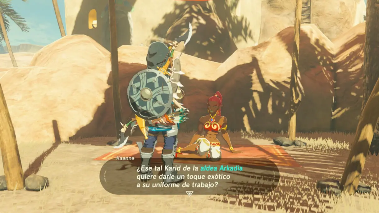 gerudo mujer karid