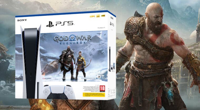 Imagen de Consigue este pack imprescindible de PS5 con God of War: Ragnarök en stock y a gran precio