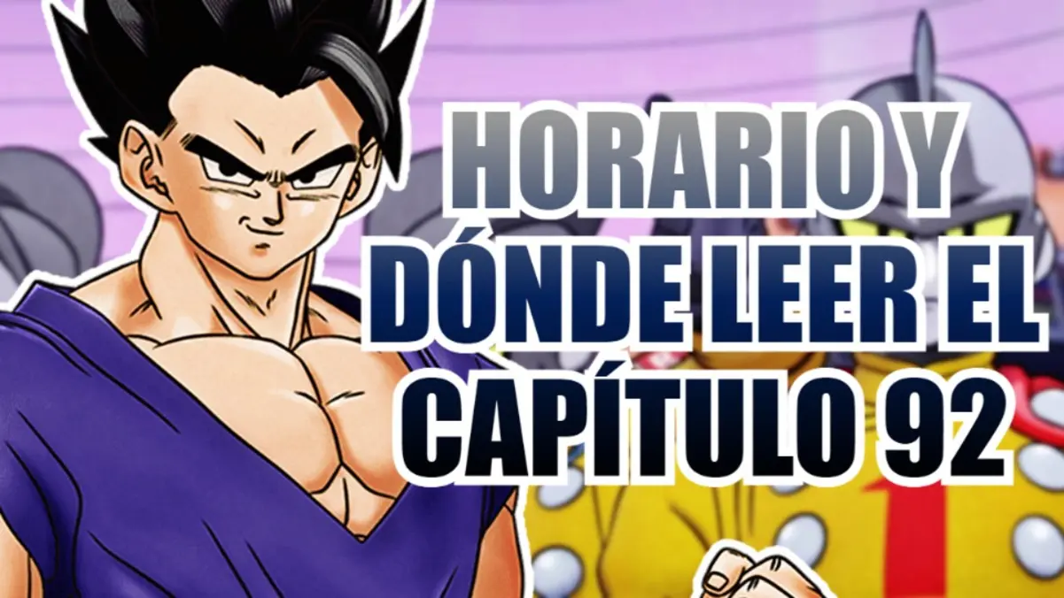 gohan horario y donde leer 92